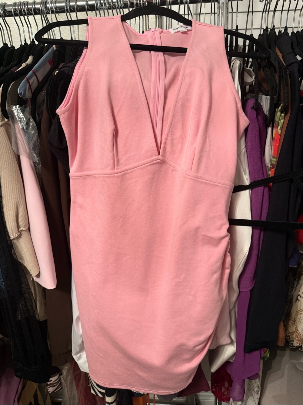 Superdown skye pink dress